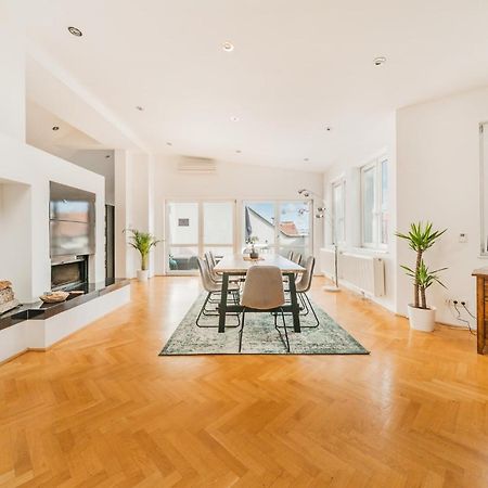 Penthouse Apartment - Sauna - Terrasse - Kamin - Ac Виена Екстериор снимка